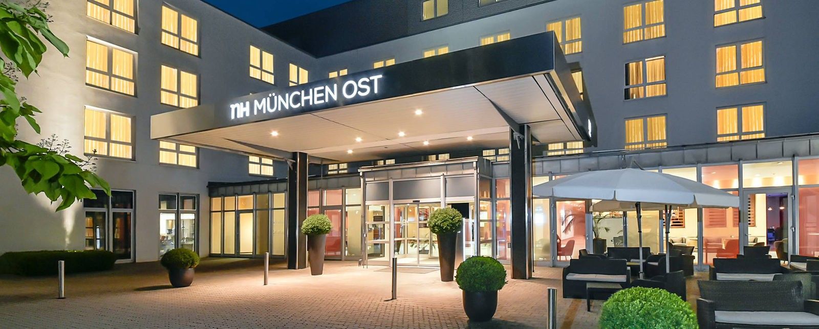 Nh Munchen Ost Conference Center Hotel Aschheim Exterior photo